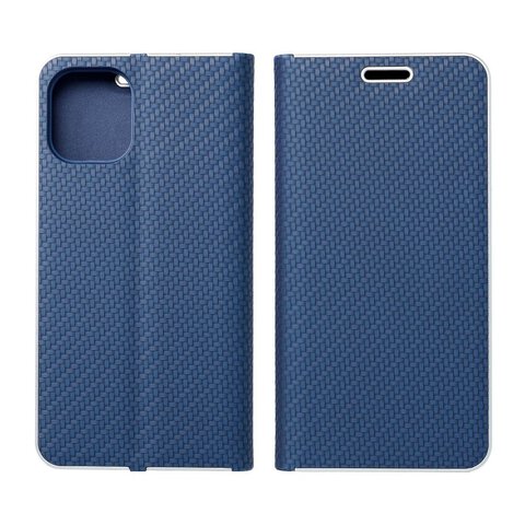 Kabura LUNA Book Carbon do XIAOMI Redmi 9AT / Redmi 9A niebieski