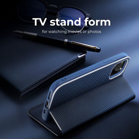 Kabura LUNA Book Carbon do XIAOMI Redmi NOTE 12 4G niebieski