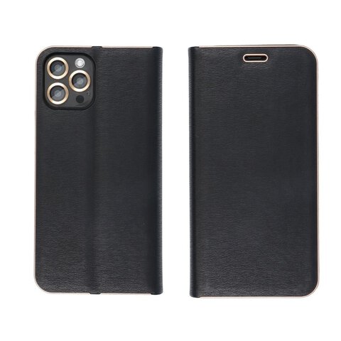 Kabura LUNA Book Gold do HUAWEI P20 Lite czarny