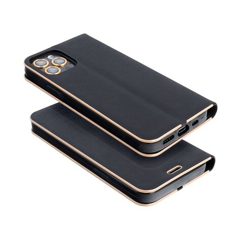 Kabura LUNA Book Gold do IPHONE 15 Pro Max czarny