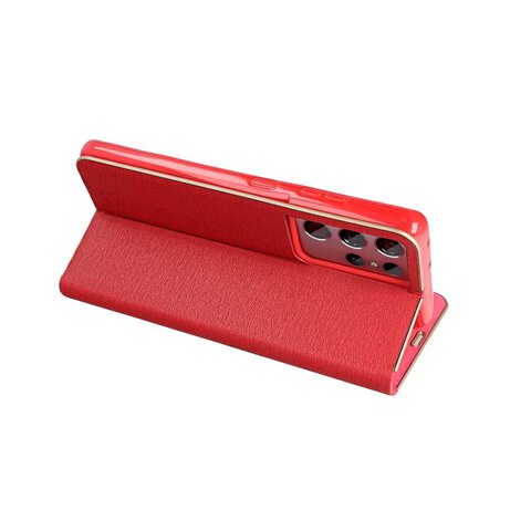 Kabura LUNA Book Gold do XIAOMI Redmi NOTE 13 4G czerwony