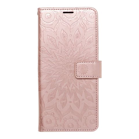 Kabura MEZZO Book do XIAOMI Redmi Note 14 5G mandala złoty róż