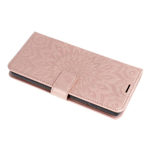 Kabura MEZZO Book do XIAOMI Redmi Note 14 5G mandala złoty róż