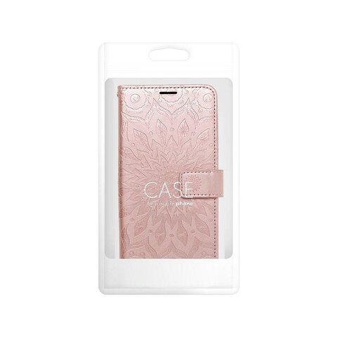 Kabura MEZZO Book do XIAOMI Redmi Note 14 5G mandala złoty róż