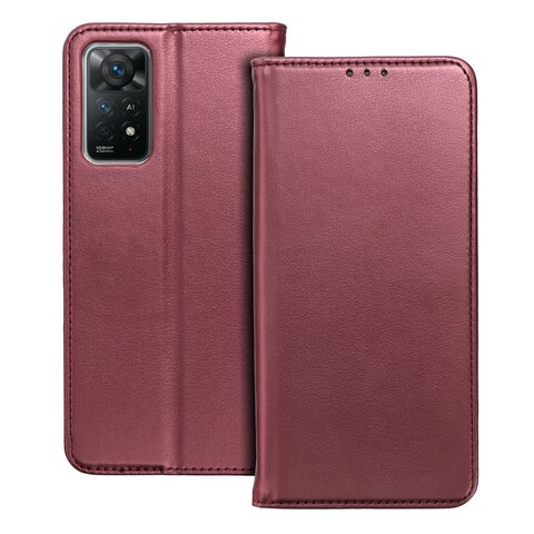Kabura SMART MAGNETO do XIAOMI Redmi Note 13 Pro 4G burgundowy