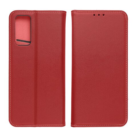 Kabura SMART PRO Book skrzana do XIAOMI Redmi Note 13 Pro Plus 5G bordowy