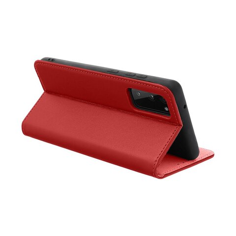 Kabura SMART PRO Book skrzana do XIAOMI Redmi Note 13 Pro Plus 5G bordowy