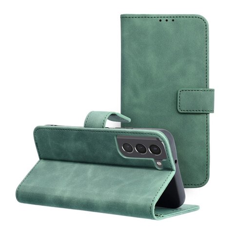 Kabura TENDER Book do SAMSUNG S22 zielony