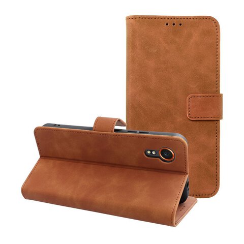 Kabura TENDER Book do SAMSUNG XCover 7 brązowy