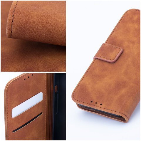 Kabura TENDER Book do XIAOMI Redmi Note 13 Pro Plus 5G brzowy