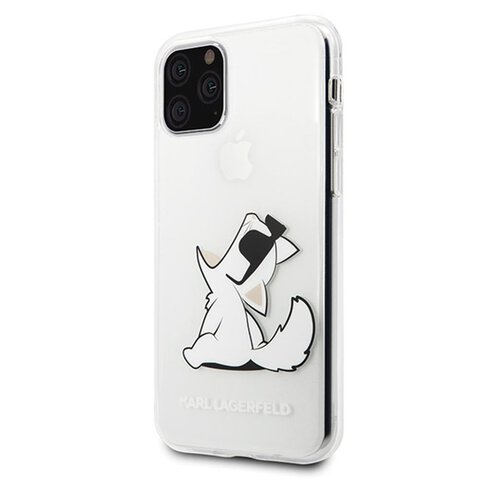 Karl Lagerfeld iPhone 11 Pro KLHCN58CFNRC przeźroczysty hard case Choupette Fun