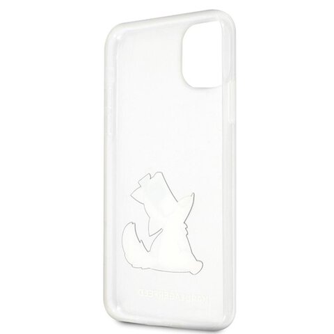 Karl Lagerfeld nakładka do iPhone 11 Pro Max KLHCN65CFNRC przeźroczysty hard case Choupette Fun