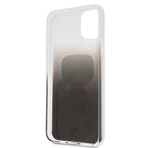 Karl Lagerfeld nakładka do iPhone 11 Pro Max KLHCN65TRDFKBK czarny hard case Gradient Iconic Karl