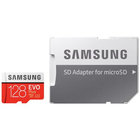 Karta pamięci Samsung EVO PLUS microSDXC 128GB UHS-I U3 class 10 + adapter do SD