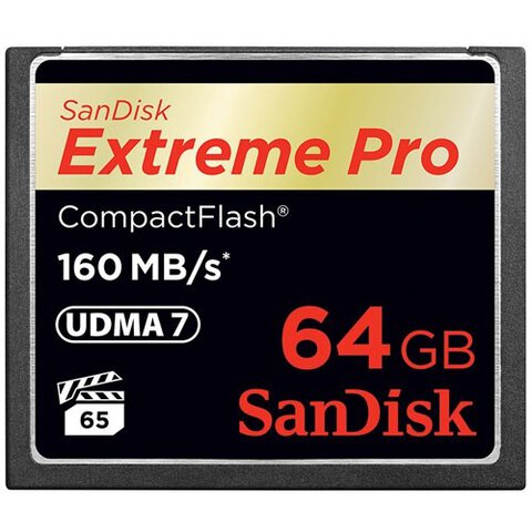Karta pamięci SanDisk Compact Flash Extreme Pro 1067x 64GB