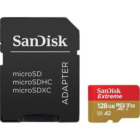 Karta pamięci SanDisk Extreme microSDXC 128GB 667x 160MB/s UHS-I U3 V30 A2