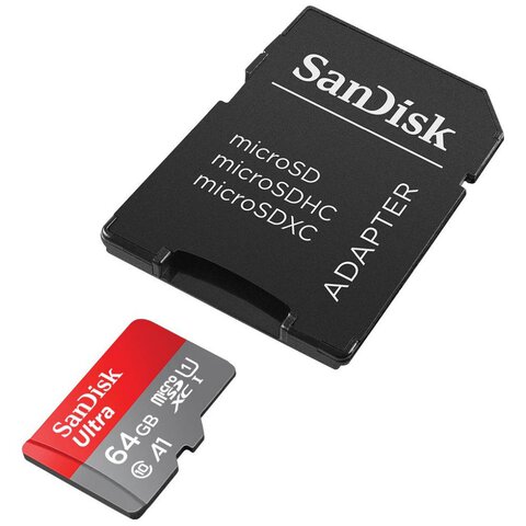 Karta pamięci SanDisk microSD (microSDXC) 64GB ULTRA 140MB/s