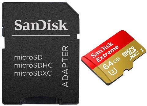 Karta pamięci SanDisk microSDXC 64GB Extreme 600x 90MB/s