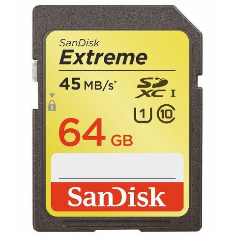 Karta pamięci SanDisk SDXC 64GB Extreme 300x (45MB/s)