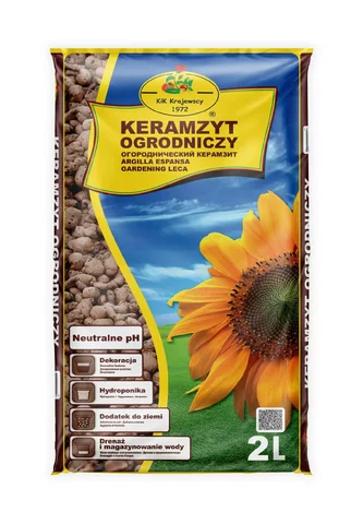 Keramzyt ogrodniczy KiK Krajewscy 2L 8-16 mm