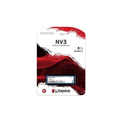 Kingston Dysk SSD SNV3S 1TB M.2 2280 PCI-E x4 Gen4 NVMe (SNV3S/1000G)