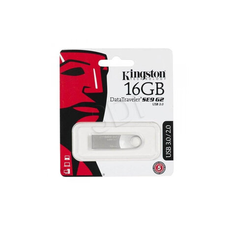 Kingston pendrive DTSE9G2 (USB 3.0 | 16 GB) srebrny