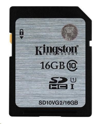 Kingston SDHC 16GB class 10 UHS-I - 45MB/s