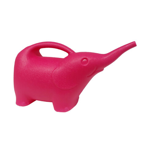 Konewka plastikowa dla dzieci słonik różowy 28cm