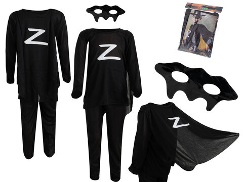 Kostium dla dzieci Zorro 110-120cm rozmiar M