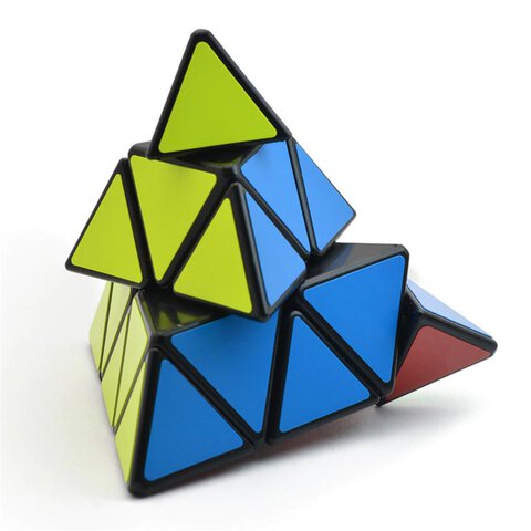 Kostka Łamigłówka gra logiczna  Pyraminx 8,5 cm x 9,5 cm