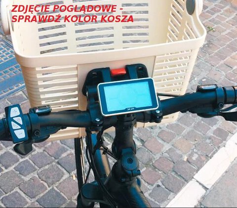KOSZ PRZÓD BELLELLI PLAZA ŚLIWKOWY E-BIKE