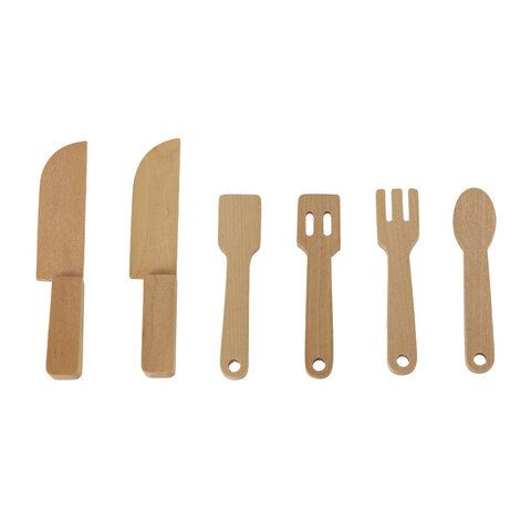 Kuchnia drewniana MDF LULILO retro akcesoria 72,7cm