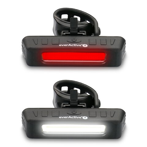 Ładowalna lampka rowerowa 2w1 LED everActive BL-150R DualBeam