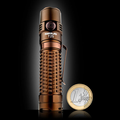 Ładowalna latarka ręczna EDC bushcraft Mactronic Sirius T25 THH0172