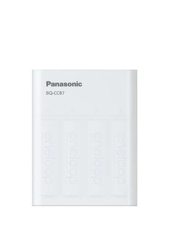 Ładowarka akumulatorków - power bank - Ni-MH Panasonic Eneloop BQ-CC87 + 4 x R6/AA Eneloop 2000mAh BK-3MCCE