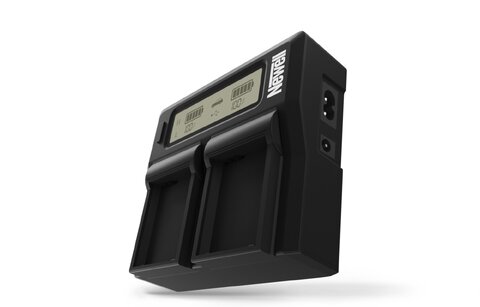Ładowarka dwukanałowa Newell DC-LCD do akumulatorów serii NP-F, NP-FM do Sony
