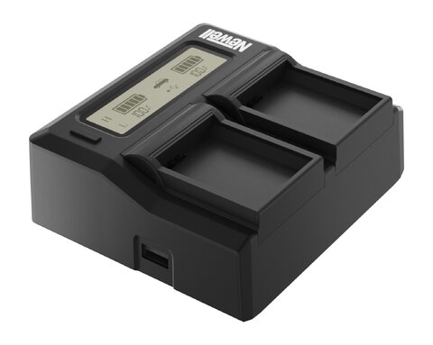 Ładowarka dwukanałowa Newell DC-LCD do akumulatorów VW-VBD29/58/78 do Panasonic