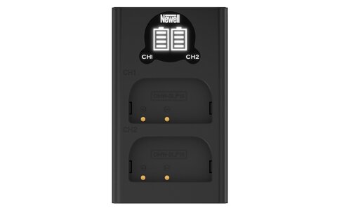 Ładowarka dwukanałowa Newell DL-USB-C do akumulatorów DMW-BLF19 do Panasonic