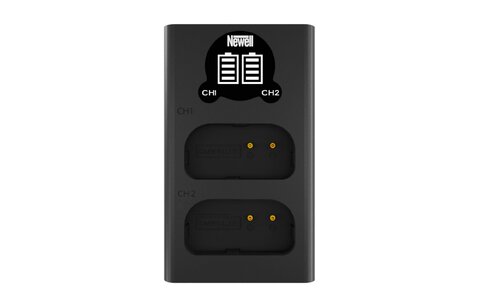 Ładowarka dwukanałowa Newell DL-USB-C do akumulatorów DMW-BLJ31 do Panasonic