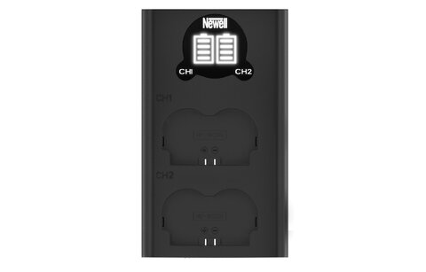Ładowarka dwukanałowa Newell DL-USB-C do akumulatorów NP-W235 do Fujifilm