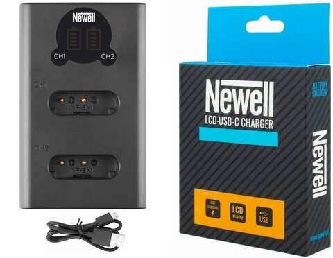 Ładowarka dwukanałowa Newell DL-USB-C do NP-BX1 Sony