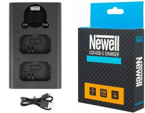 Ładowarka dwukanałowa Newell DL-USB-C do NP-FW50 Sony