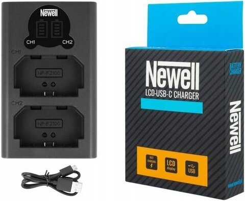 Ładowarka dwukanałowa Newell DL-USB-C do NP-FZ100 Sony