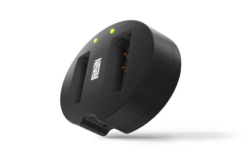 Ładowarka dwukanałowa Newell SDC-USB do akumulatorów LP-E17 do Canon