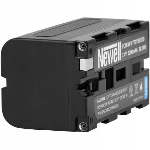 Ładowarka LCD + 2x akumulator Newell NP-F750 NP-F760 NP-F770 do Sony