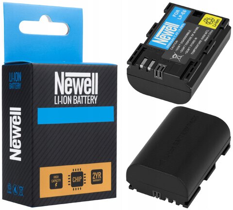 Ładowarka LCD + akumulator Newell LP-E6 do Canon