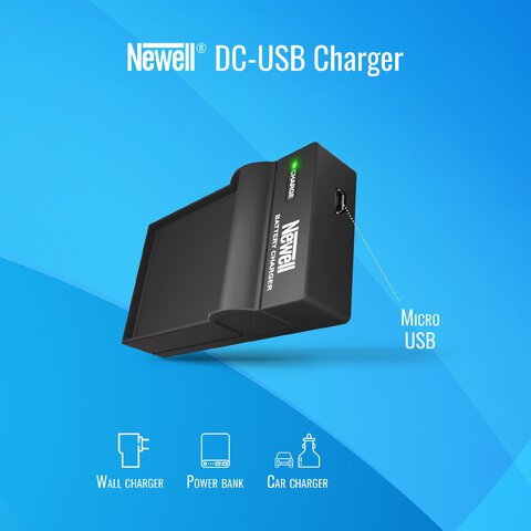 Ładowarka Newell DC-USB do akumulatorów DMW-BMB9E do Panasonic