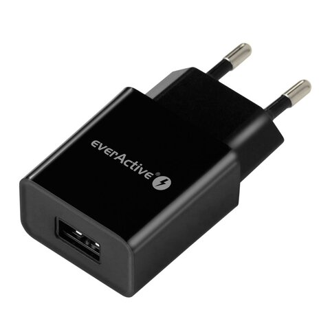 Ładowarka sieciowa everActive SC-100B 1xUSB 1A