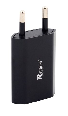 Ładowarka sieciowa 1A z gniazdem USB Reverse MT-T301