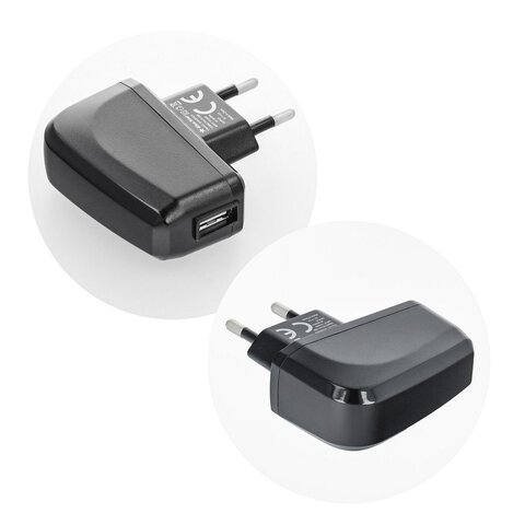 Ładowarka Sieciowa USB typ C Uniwersalna z odpinanym kablem 2A Blue Star Lite